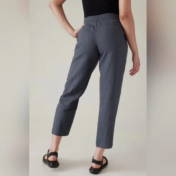 Athleta Voyager Linen Pants - Picture 3 of 8